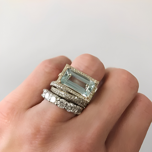 Ailyn – Ensemble de Bagues Argent Vintage