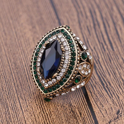 Dianora – Bague Mosaïque en Saphirs