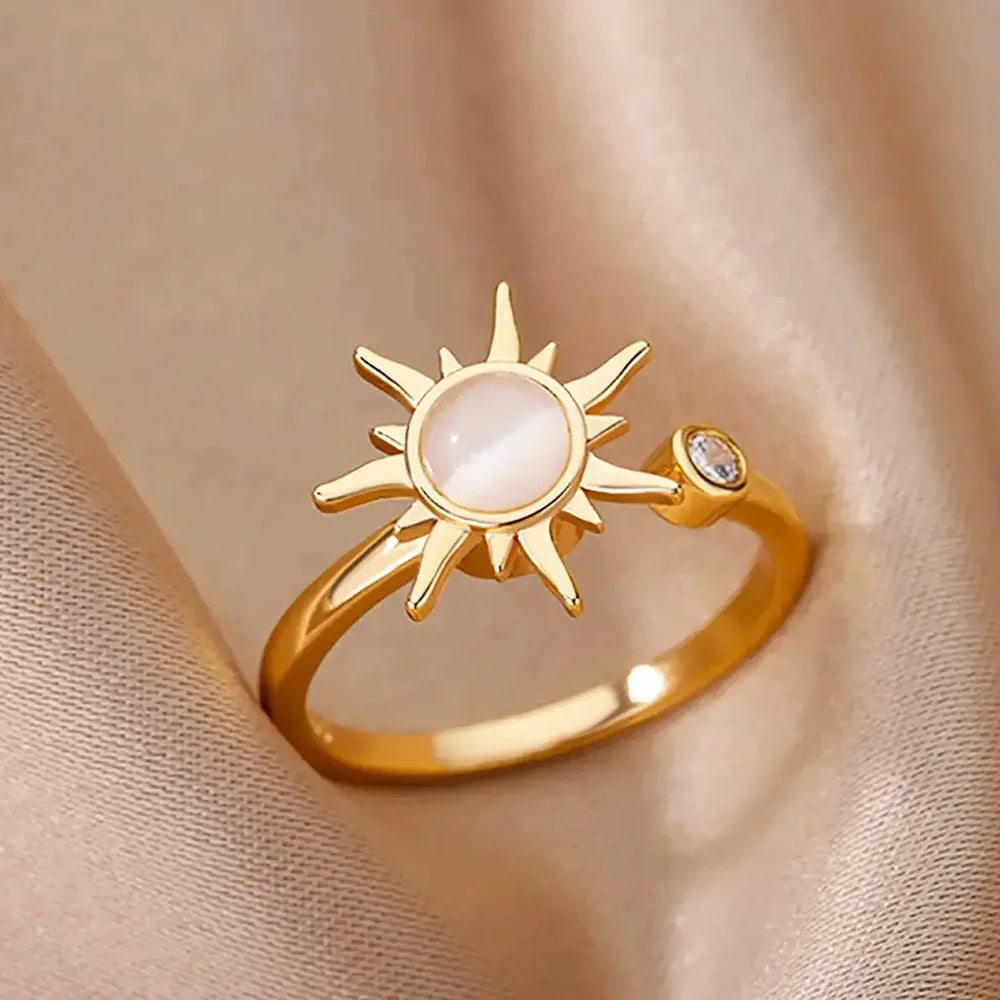 Helia – Anneau Soleil Rotatif Apaisant
