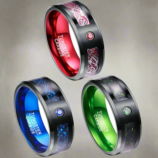 Kaelen – Bague Homme au Motif Celtique Traditionnel