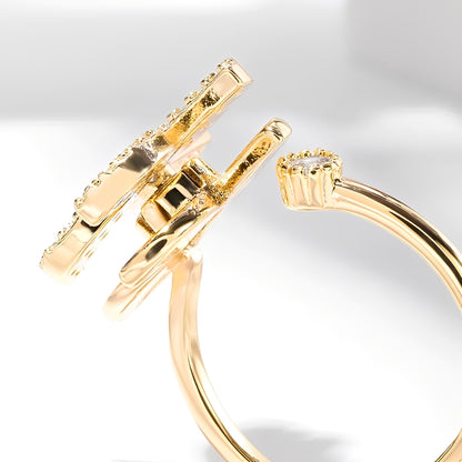 Solaya – Bague Tournesol Anti-Stress