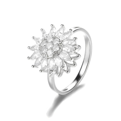 Solaya – Bague Tournesol Anti-Stress
