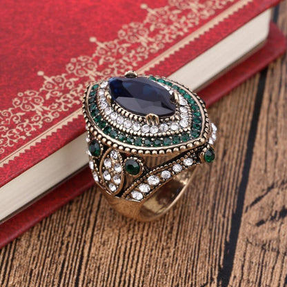 Dianora – Bague Mosaïque en Saphirs