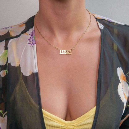 Emma – Collier Année de Naissance