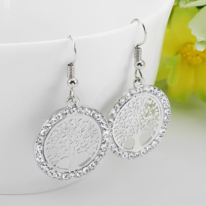 Nerina – Boucles d’Oreilles Symboliques Arbre de Vie
