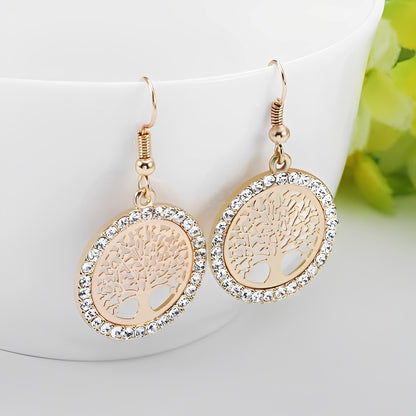 Nerina – Boucles d’Oreilles Symboliques Arbre de Vie