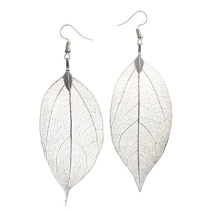 Larah – Boucles d’Oreilles Feuilles Style Bohème