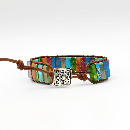 Serenya – Bracelet Spirituel en Pierres Véritables