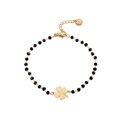 Faelya – Bracelet Porte-Bonheur Trèfle à 4 Feuilles