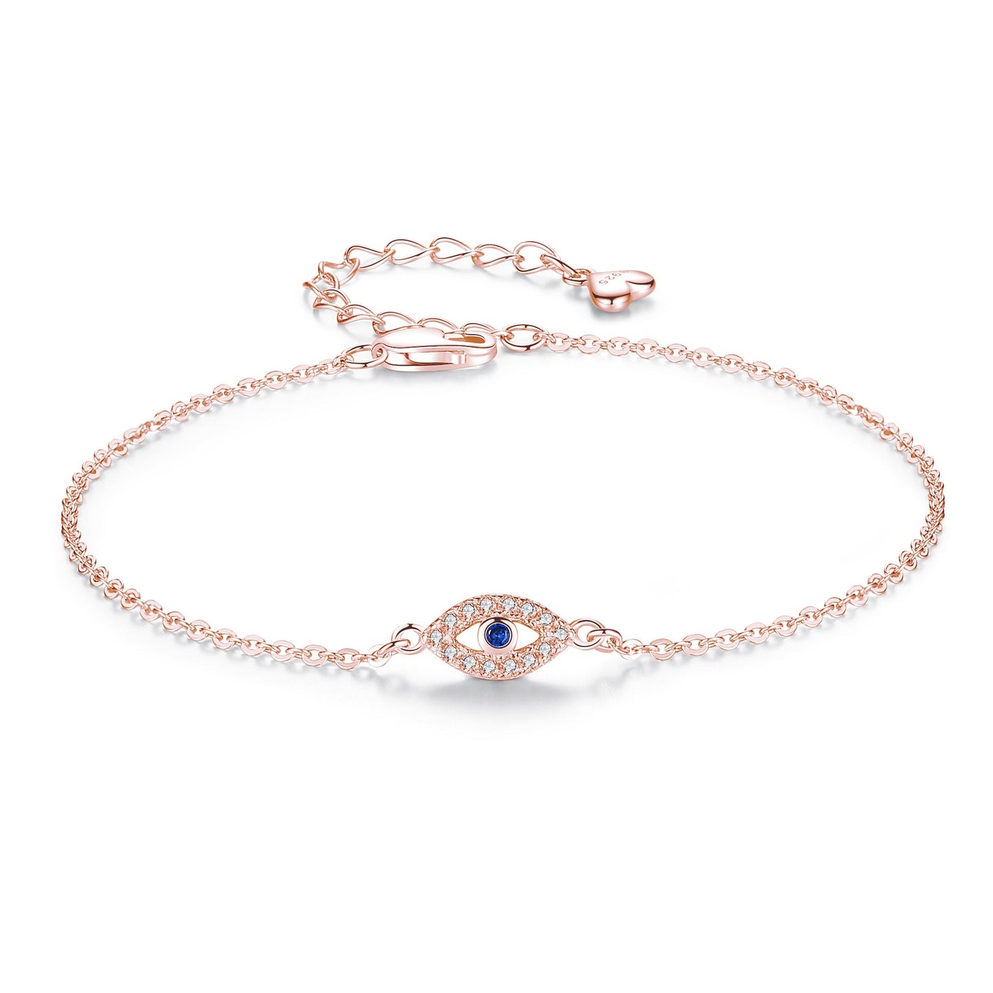Bracelet Maillons Doré Œil Maléfique