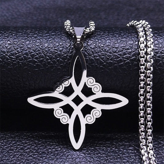 Morwen – Collier Noeud de Sorcière Protecteur