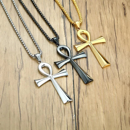 Nefertari – Collier Croix de Vie Égyptienne