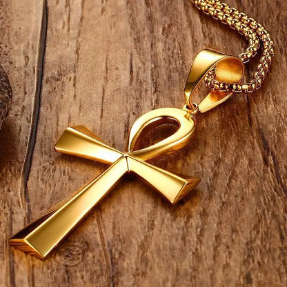 Nefertari – Collier Croix de Vie Égyptienne