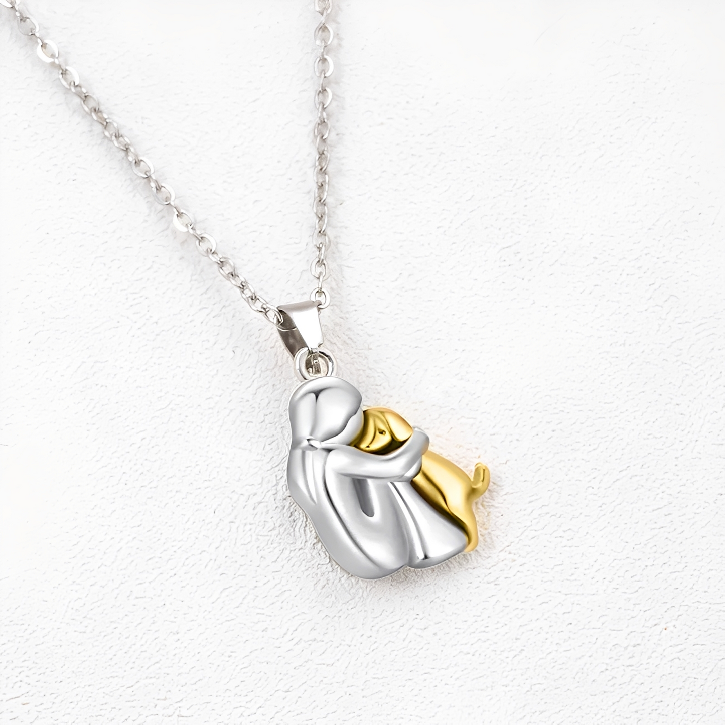 Neko – Collier Pendentif Câlin Chien et Maître