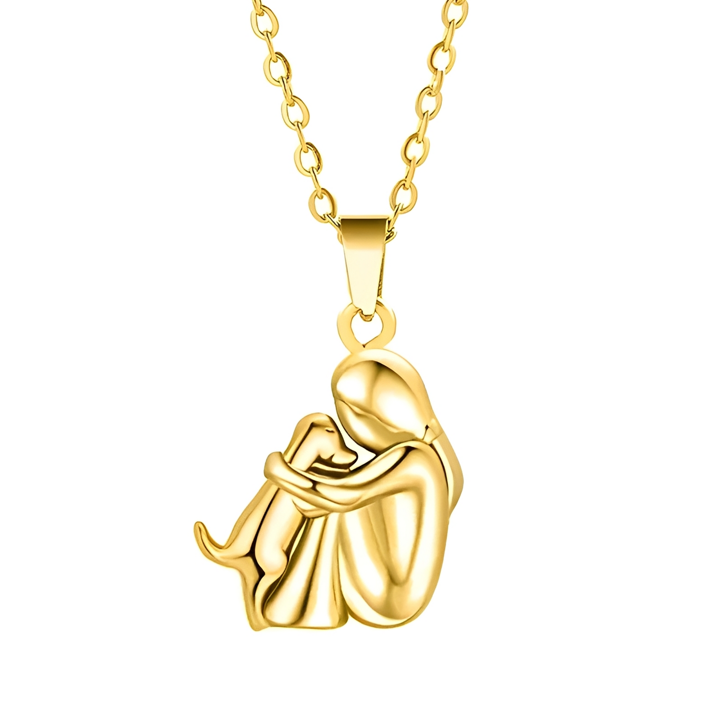 Neko – Collier Pendentif Câlin Chien et Maître