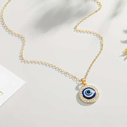 Eleni – Collier Protecteur Œil Bleu Matiasma