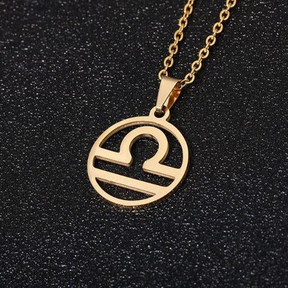 Astra – Collier Zodiaque avec Pendentif 12 Constellations