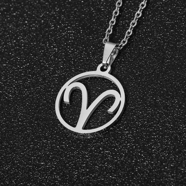 Astra – Collier Zodiaque avec Pendentif 12 Constellations