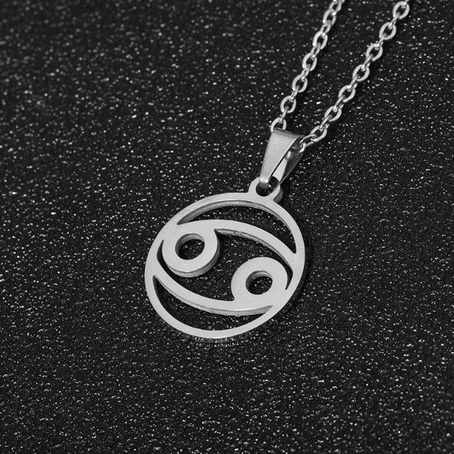 Astra – Collier Zodiaque avec Pendentif 12 Constellations