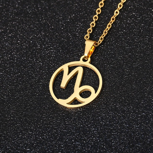 Astra – Collier Zodiaque avec Pendentif 12 Constellations