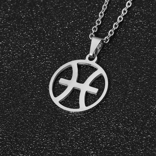 Astra – Collier Zodiaque avec Pendentif 12 Constellations