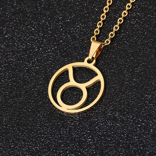 Astra – Collier Zodiaque avec Pendentif 12 Constellations