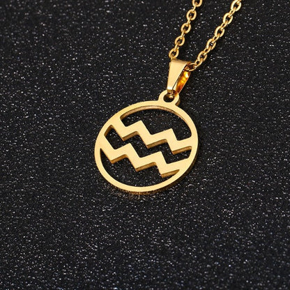 Astra – Collier Zodiaque avec Pendentif 12 Constellations