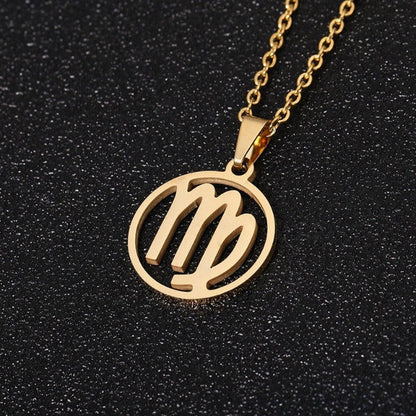 Astra – Collier Zodiaque avec Pendentif 12 Constellations