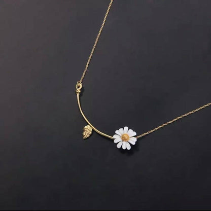 Azadeh - Collier Marguerite et Feuille