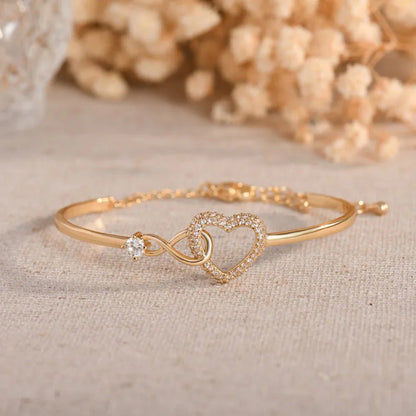 Yuzuki – Bracelet Creux Zircon Raffiné