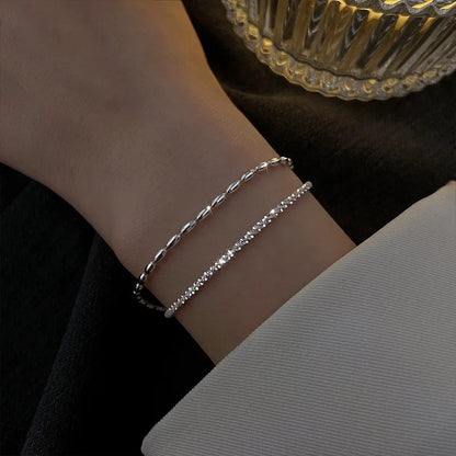Kylie – Bracelet Glamour Étincelant en Zircon