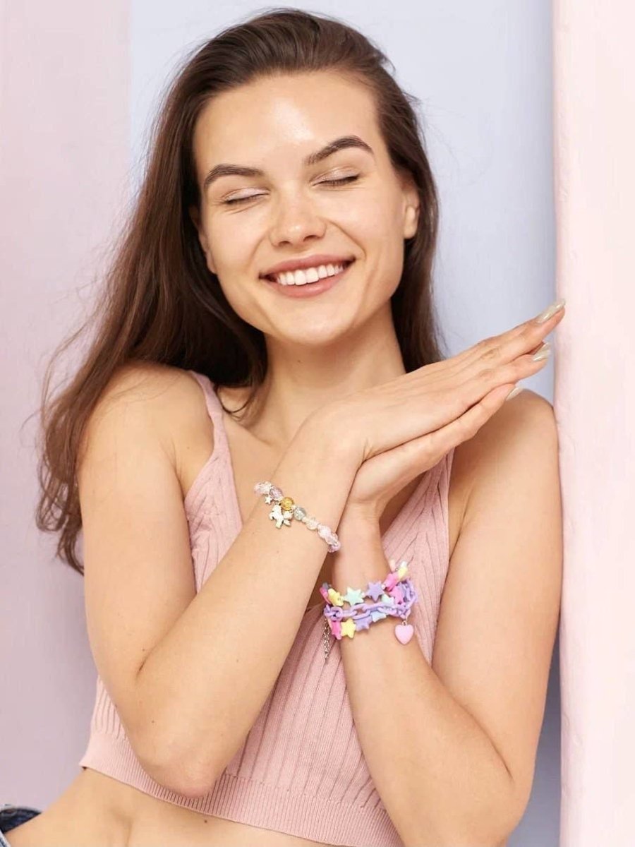 Dreamy - Bracelet de Perles avec Pendentif Licorne