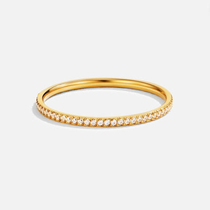 Vanya – Bague Éternité à Cristaux