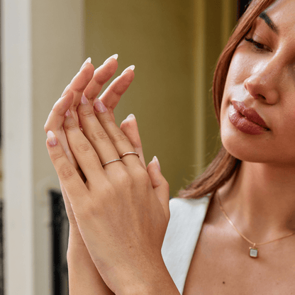 Vanya – Bague Éternité à Cristaux