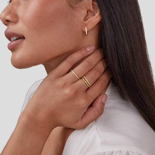 Vanya – Bague Éternité à Cristaux
