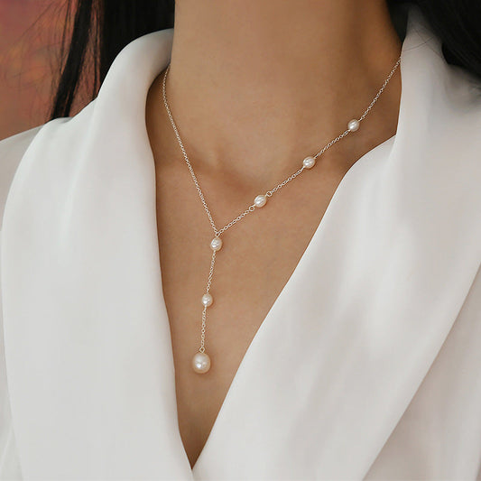 Elisse - Collier Vintage en Perles avec Finition Radieuse