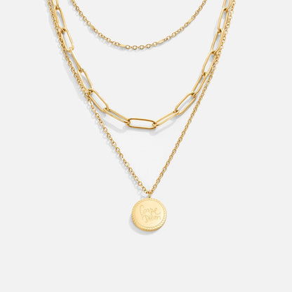 Janie – Collier Superposé avec Pièces