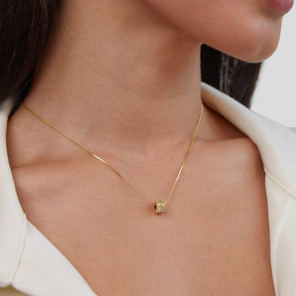Gigi – Collier Cristal en Or 18K