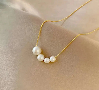 Miya – Collier Doré avec Perle d’Eau Douce