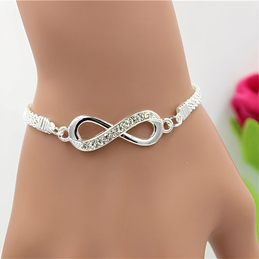 Naya – Bracelet Femme avec Symbole Infini Raffiné