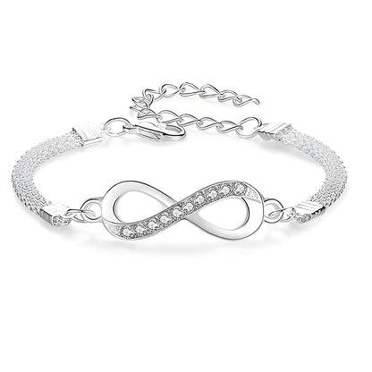 Naya – Bracelet Femme avec Symbole Infini Raffiné