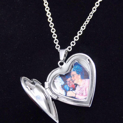 Collier Médaillon Cœur - Médaillon Antique