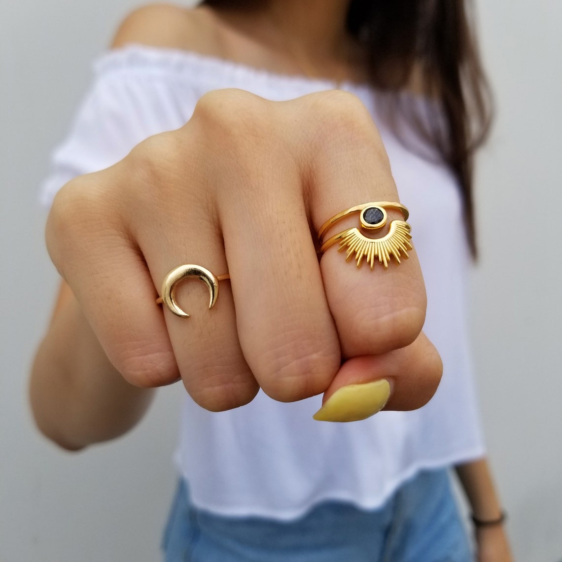 Bague Rayons du Soleil - Bague du Soleil Levant