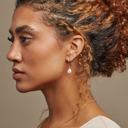 Boucles d'oreilles pendantes perles - Boucles d'oreilles en perles