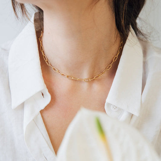 Clip Chain Link - Collier à Maillons Superposés
