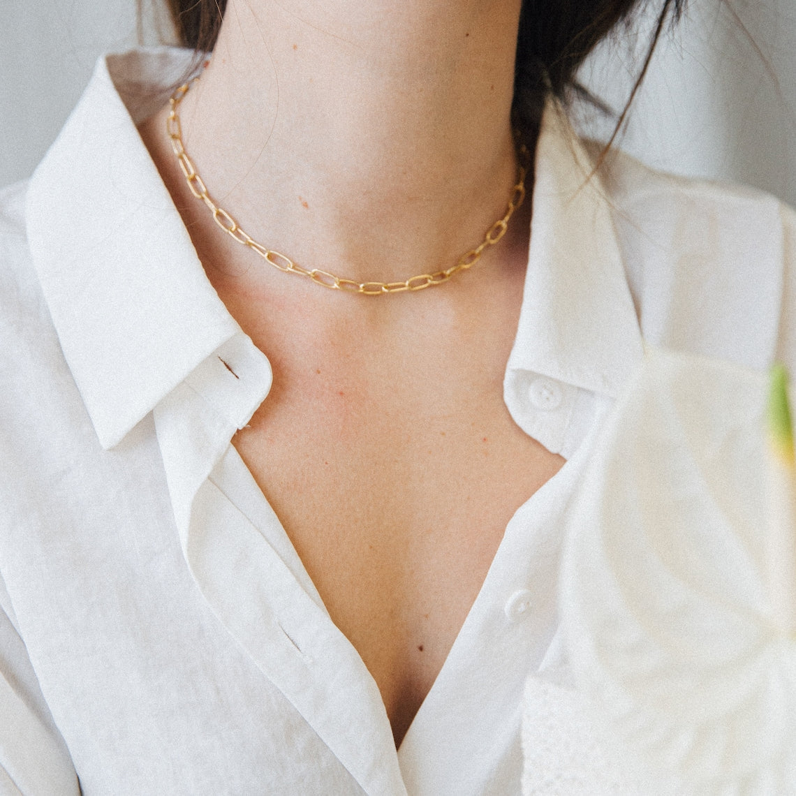 Clip Chain Link - Collier à Maillons Superposés