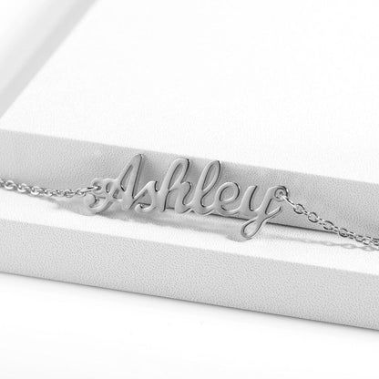 Bracelet de cheville personnalisé en or - Chaîne de cheville avec votre nom