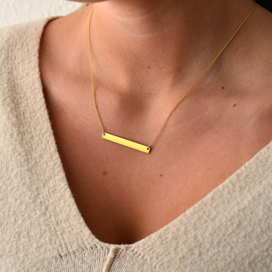 Collier Barre - Collier Barre Personnalisé