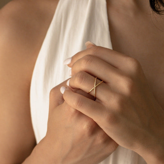 Zara – Bague X Pavée Luxe