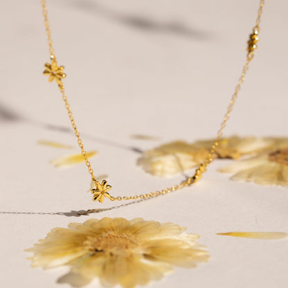 Collier Fleurs d'Enfance - Collier Perles Marguerites